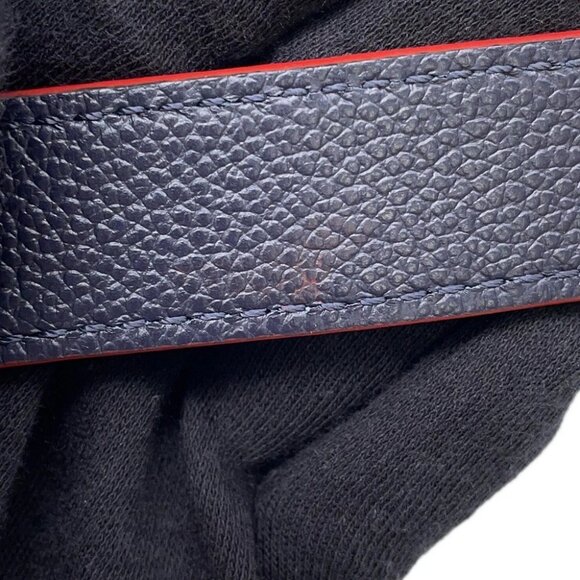 LOUIS VUITTON Sully Size PM Monogram Empreinte Leather Marine Rouge M54195 - Picture 13 of 16